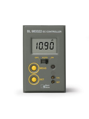 Mini controlador de conductividad eléctrica (0.00 a 19.99 µS/cm) 12VCD - BL983322-0 - HANNA PERÚ