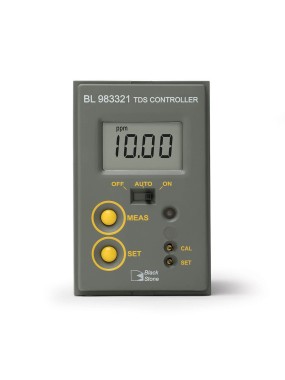 Mini controlador de sólidos totales disueltos (de 0.00 a 19.99 ppm) 12VCD - BL983321-0 - HANNA PERÚ