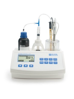 Minititulador para la medición de acidez titulable en productos lácteos (HI84529-01) HANNA