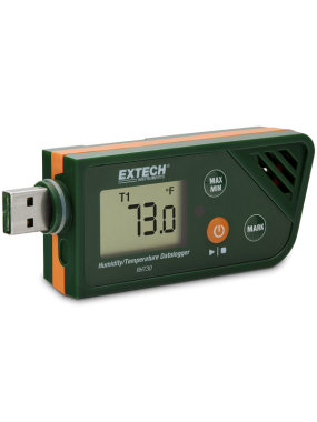 Registrador de datos USB de humedad/temperatura Extech (RHT30)