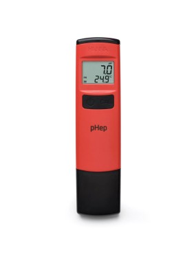 Medidor de bolsillo de pH impermeable pHep® con resolución de 0.1 (HI98107)