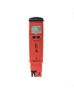 Medidor de bolsillo pHep®4 de pH/temperatura con resolución de 0.1 (HI98127)