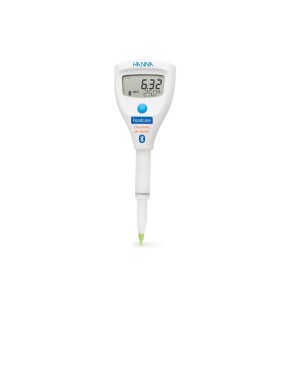 Medidor de pH con tecnología Bluetooth® HALO2 Bluetooth para chocolate (HI9810392)