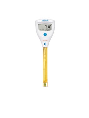 Medidor de pH con tecnología Bluetooth® HALO2 para campo (HI9810422)