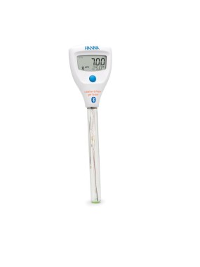 Medidor de pH con tecnología Bluetooth® HALO2 para cuero y papel (HI9810442)
