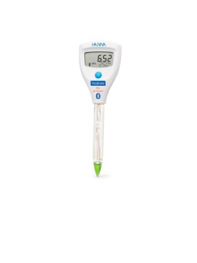 Medidor de pH con tecnología Bluetooth® HALO2 para leche (HI9810342)