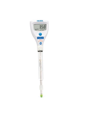 Medidor de pH con tecnología Bluetooth® HALO2 para vino (HI9810332)