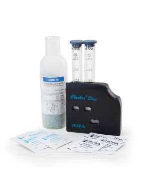 Kit químico de pruebas para cloro libre y total (intervalo bajo y medio) - HI38017 - HANNA PERÚ