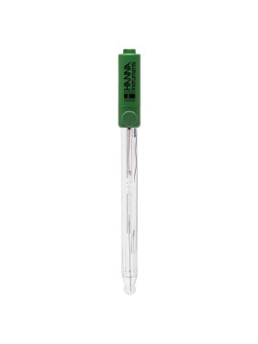 Electrodo de pH de doble unión, rellenable, con conector BNC - HI1043B - HANNA PERÚ