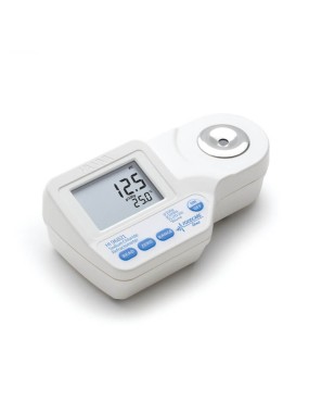 Refractómetro digital para medir el cloruro de sodio en alimentos - HI96821 - HANNA PERÚ