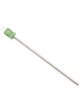 Sonda termopar tipo K de propósito general con tubo de acero inoxidable - HI766PE2 - HANNA PERÚ