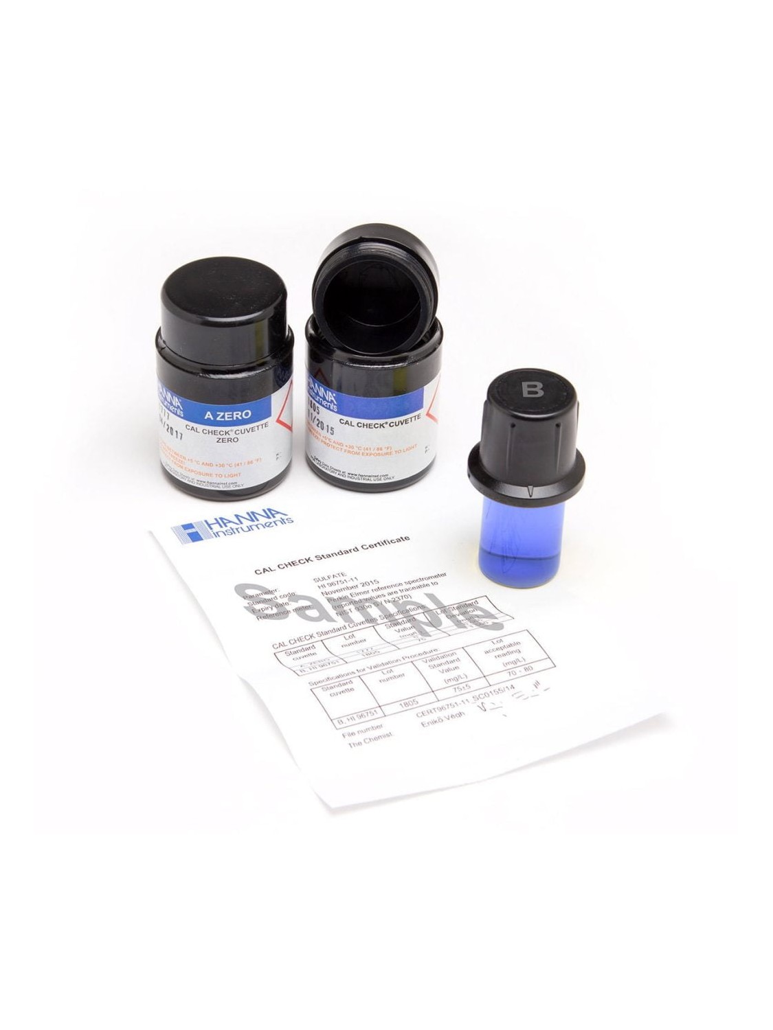 Estándares CAL Check™ de surfactante aniónico - HI96769-11 - HANNA PERÚ