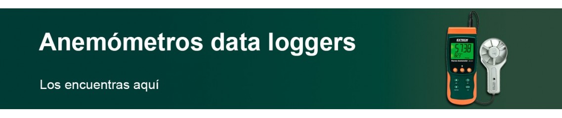 ▷ Anemómetros Data loggers registrador de datos | COMERCIO GC